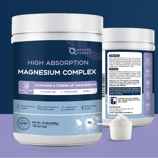 Magnesium Powder Supplement with Glycinate