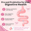 NATURE TARGET Probiotics for Kids, Kids Probiotic 90 Gummies