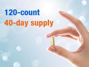 120-COUNT AND 40-DAY SUPPLY