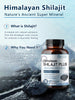 Shilajit Capsules Rich in Trace Minerals, Energy Boost