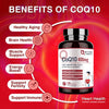 CoQ10 400mg Plus PQQ with Vitamin E & Organic Olive Oil