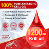 100% pure Antarctic Krill Oil 1200mg