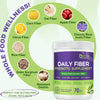 Whole-food Daily Fiber Supplement, suitable for gluten-free, vegan, and keto diets.