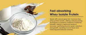 Fast-absorbing Whey Isolate Protein