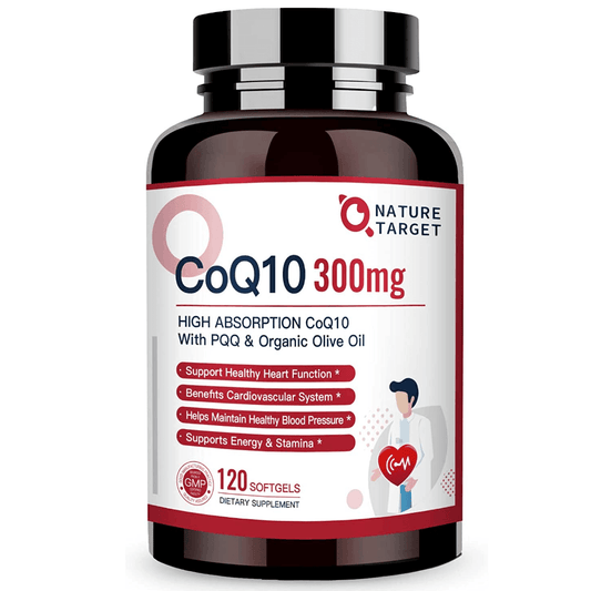 NATURE TARGET CoQ10 300mg Softgels + PQQ Nature Target