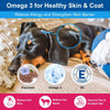 Dog & Cat Vitamins Powder with Omega 3 for Healthy Skin & Coat