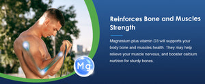 Reinforces Bone and Muscles Strength