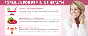 Women's Probiotic Health Formula.