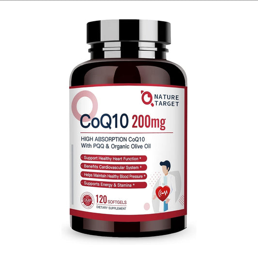 Nature Target CoQ10 200mg Softgels