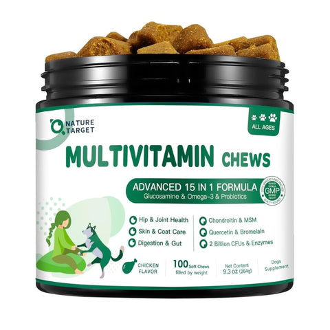 Nature Target Dog Multivitamin Complete Supplement
