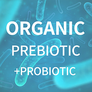 Probiotics with prebiotic supplement